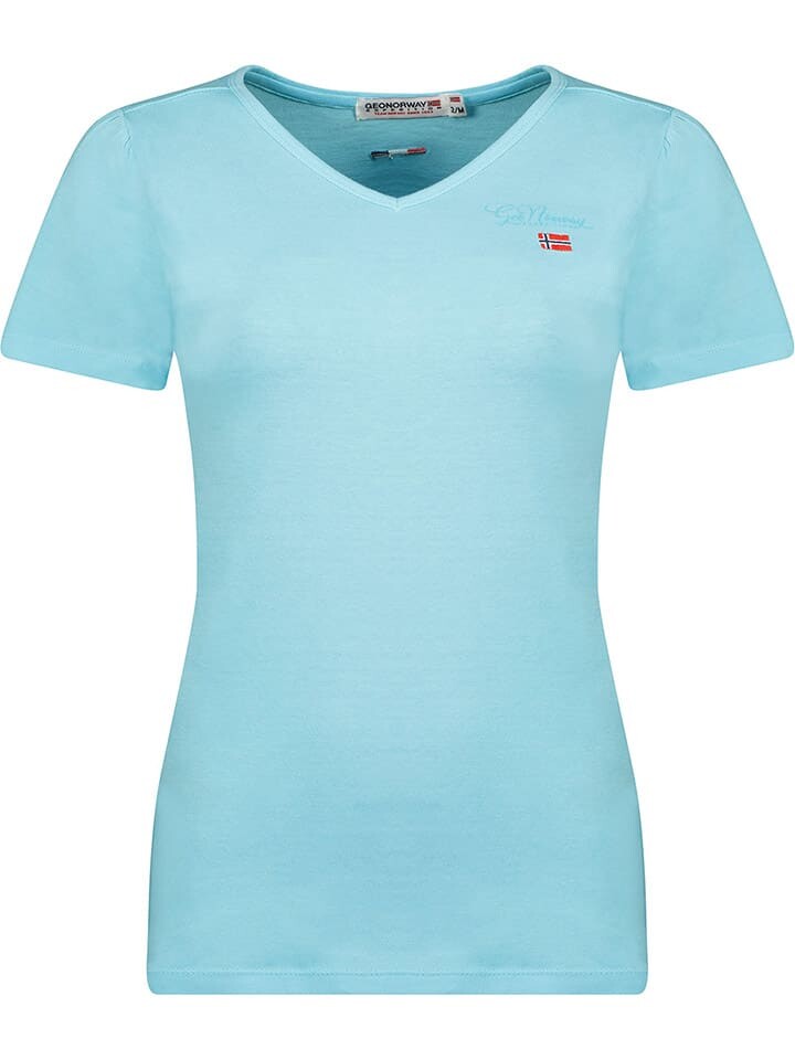 Футболка Geographical Norway Jelodie, голубой
Футболка Geographical Norway Jelodie, голубой