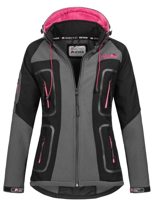 Куртка ascelina из софтшелла Arctic Seven, серый
Куртка ascelina из софтшелла Arctic Seven, серый