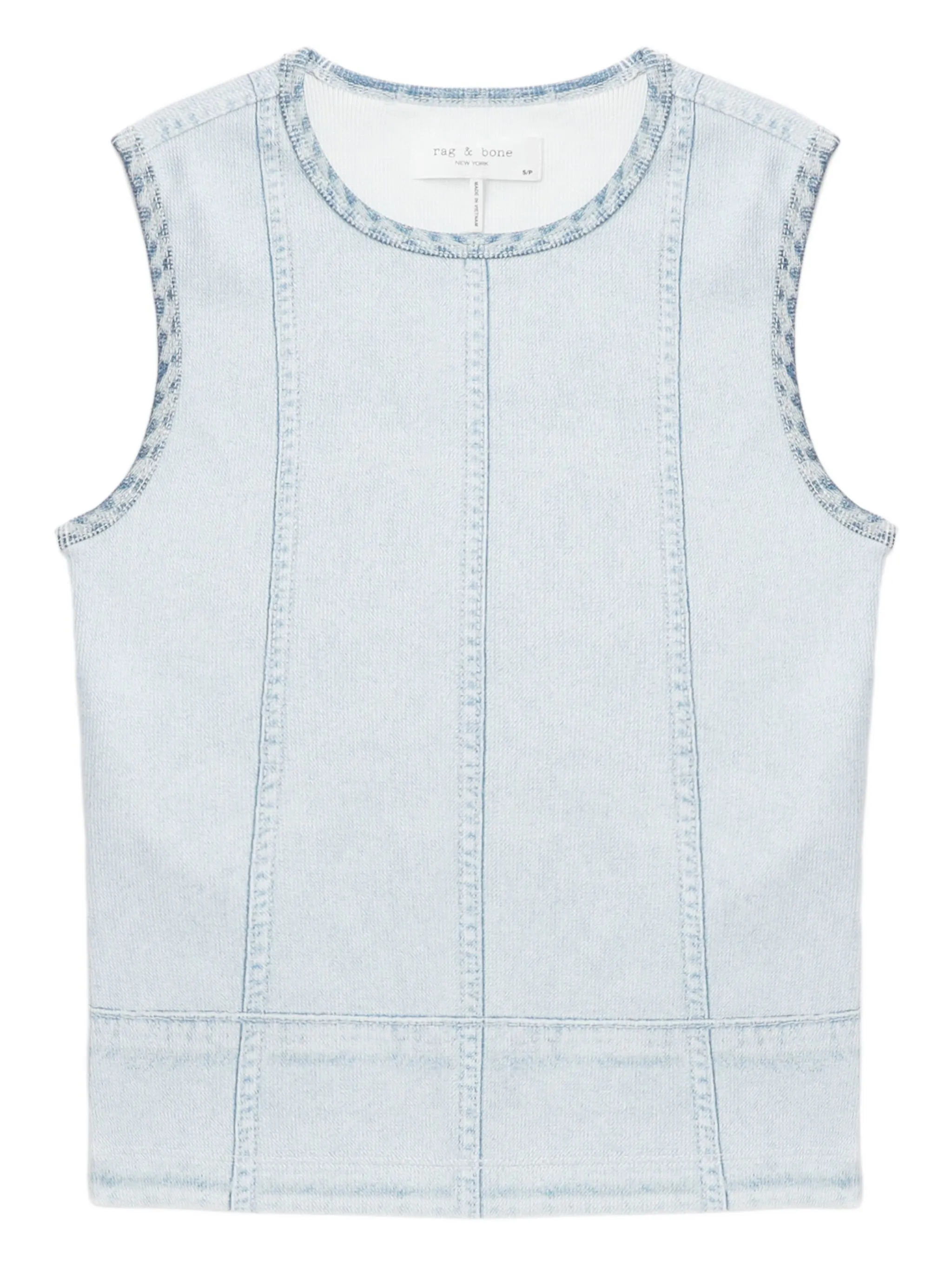 Топ без рукавов Rag & Bone, синий
Топ без рукавов Rag & Bone, синий