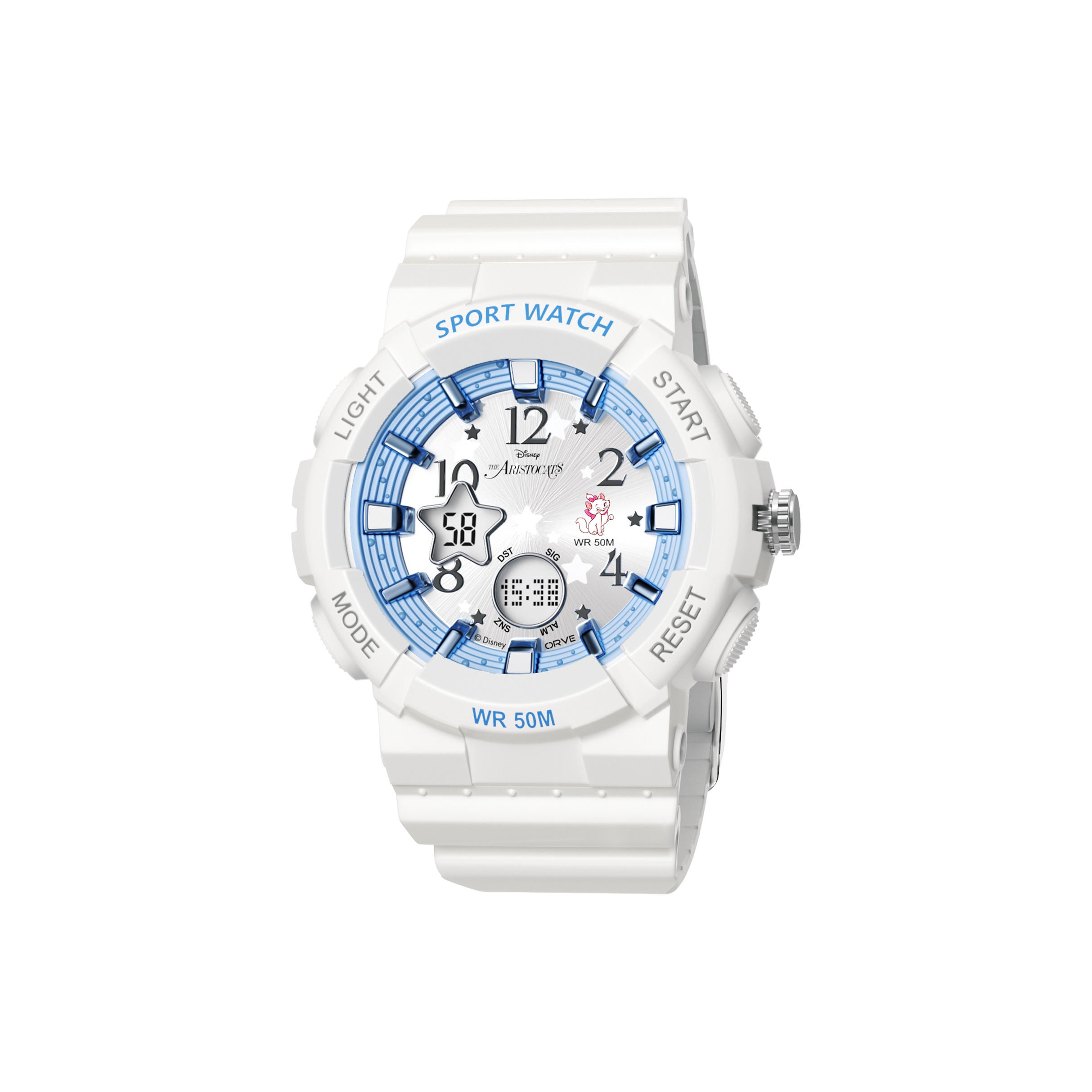 Disney Женские часы Cat Velvet с электронным механизмом и ремешком из ТПУ, розовый циферблат
Disney Женские часы Cat Velvet с электронным механизмом и ремешком из ТПУ, розовый циферблат