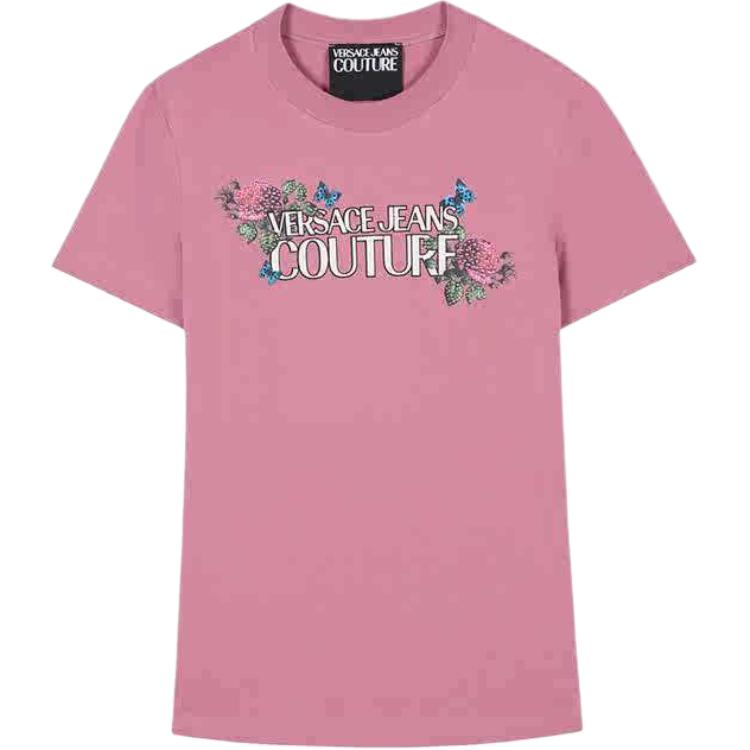 Футболка с цветочным декором VERSACE, розовый
Футболка с цветочным декором VERSACE, розовый