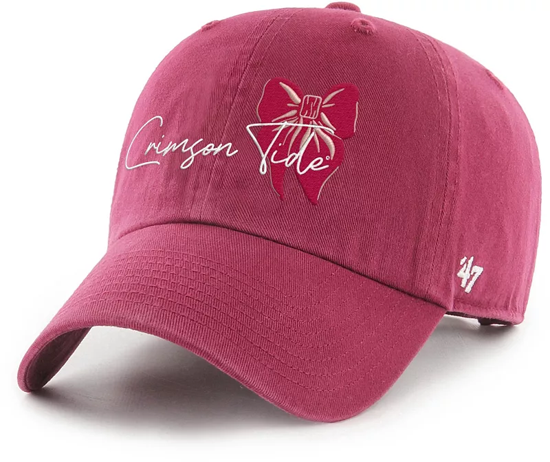 Женская регулируемая шляпа с бантом Alabama Crimson Tide Cardinal '47
Женская регулируемая шляпа с бантом Alabama Crimson Tide Cardinal '47