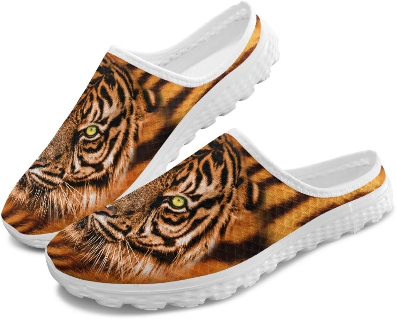 Мужские сабо из сетки без задника с принтом - дышащие, легкие, противоскользящие, легко надеваются и снимаются, для прогулок и офиса Ocwfudsx, Tiger
Мужские сабо из сетки без задника с принтом - дышащие, легкие, противоскользящие, легко надеваются и снимаются, для прогулок и офиса Ocwfudsx, Tiger