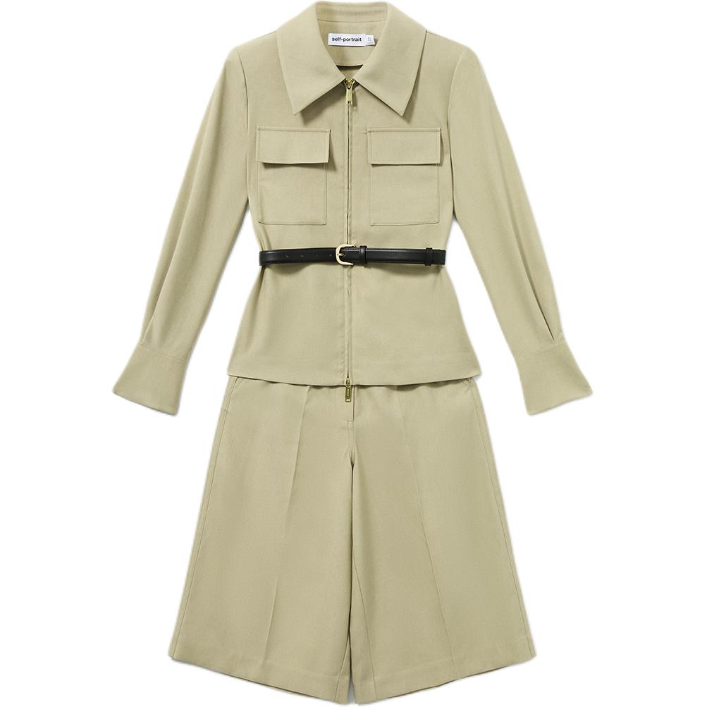 Self-portrait Женский комбинезон Self portrait цвета khaki
Self-portrait Женский комбинезон Self portrait цвета khaki