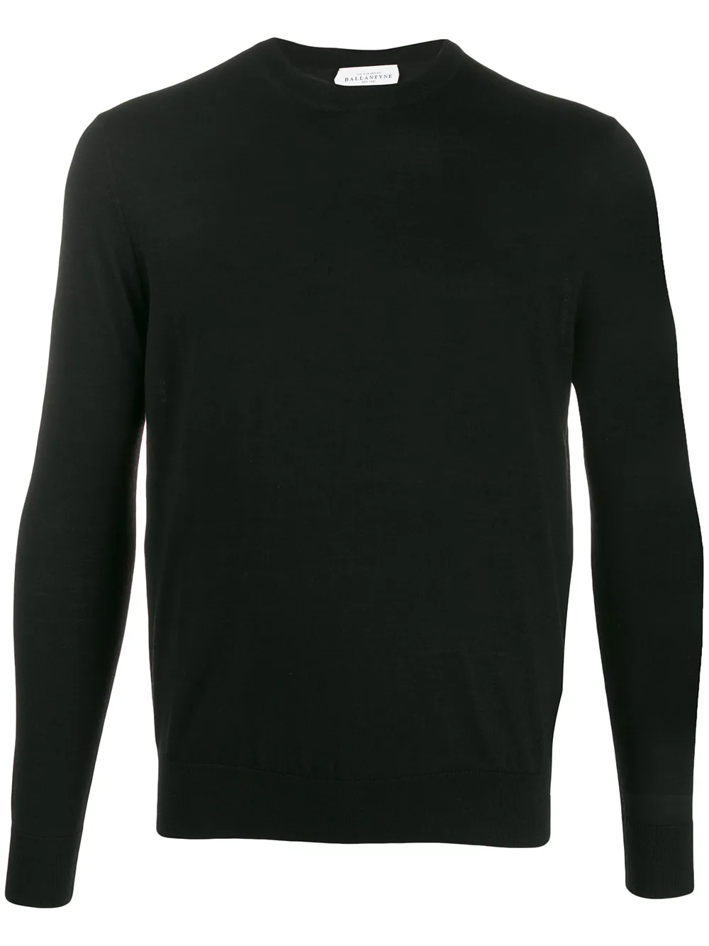 Джемпер с круглым вырезом Ballantyne, черный
Джемпер с круглым вырезом Ballantyne, черный