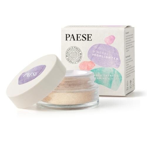 Минеральный хайлайтер, естественное сияние 500n Paese
Минеральный хайлайтер, естественное сияние 500n Paese