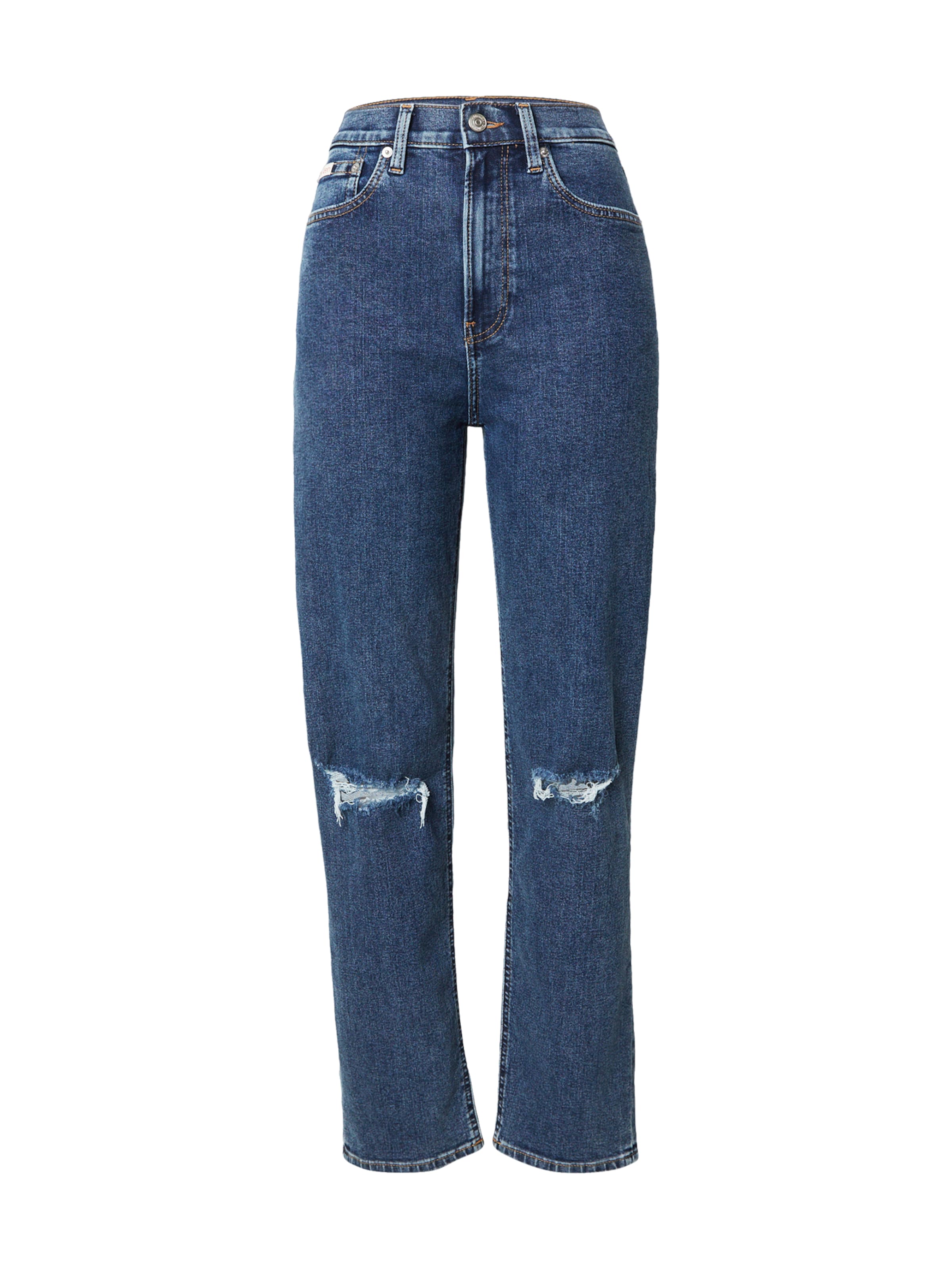 Calvin Klein Jeans Синие зауженные джинсы
Calvin Klein Jeans Синие зауженные джинсы