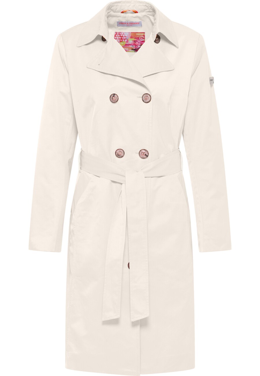 Пальто межсезонное Frieda & Freddies NY, натуральный белый 
Пальто межсезонное Frieda & Freddies NY, натуральный белый