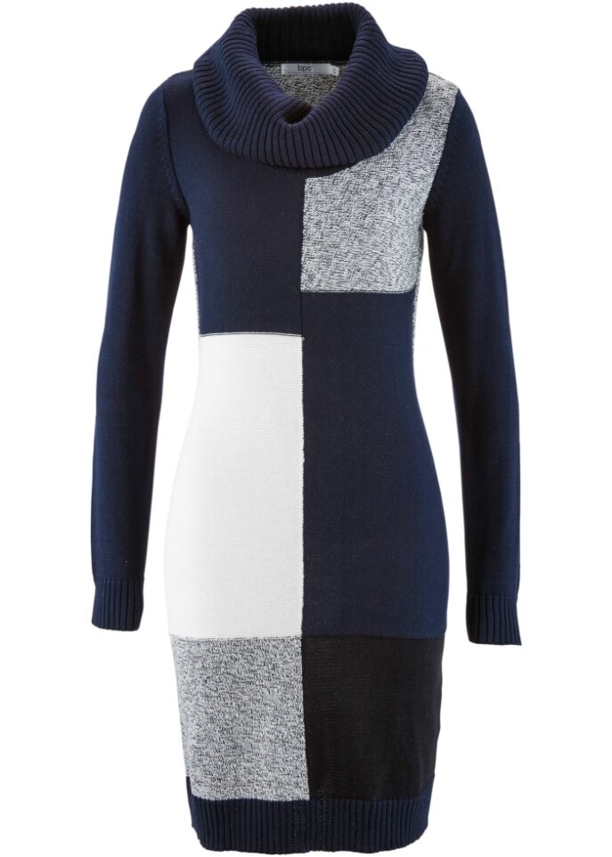 Трикотажное платье длиной до колена длинные рукава Bpc Bonprix Collection, черный
Трикотажное платье длиной до колена длинные рукава Bpc Bonprix Collection, черный