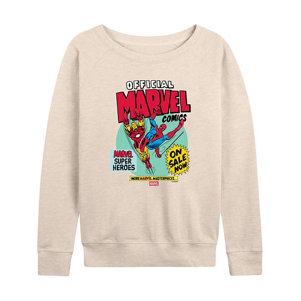 Женская футболка с длинным рукавом из френч терри с комиксами супергероев Marvel, Beige
Женская футболка с длинным рукавом из френч терри с комиксами супергероев Marvel, Beige