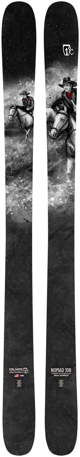 Новые лыжи Icelantic Nomad 106 2026 года, длина 176 см
Новые лыжи Icelantic Nomad 106 2026 года, длина 176 см