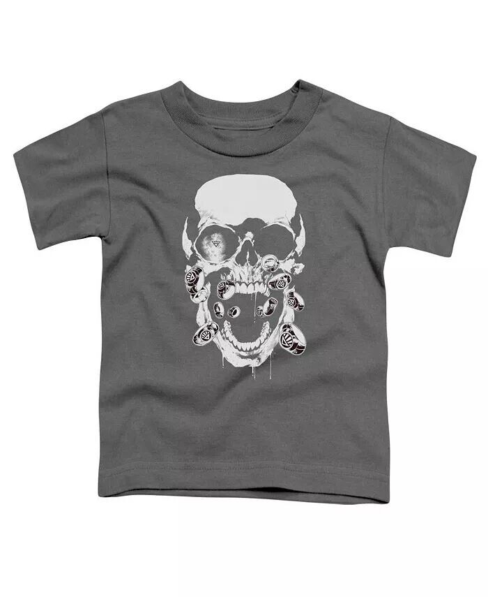 Футболка с короткими рукавами для девочек-малышей Black Lantern Skull Green Lantern, серый
Футболка с короткими рукавами для девочек-малышей Black Lantern Skull Green Lantern, серый