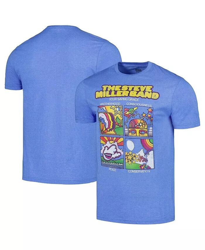 Футболка мужская Heather Powder Blue с надписью Steve Miller Band Your Saving Grace American Classics
Футболка мужская Heather Powder Blue с надписью Steve Miller Band Your Saving Grace American Classics