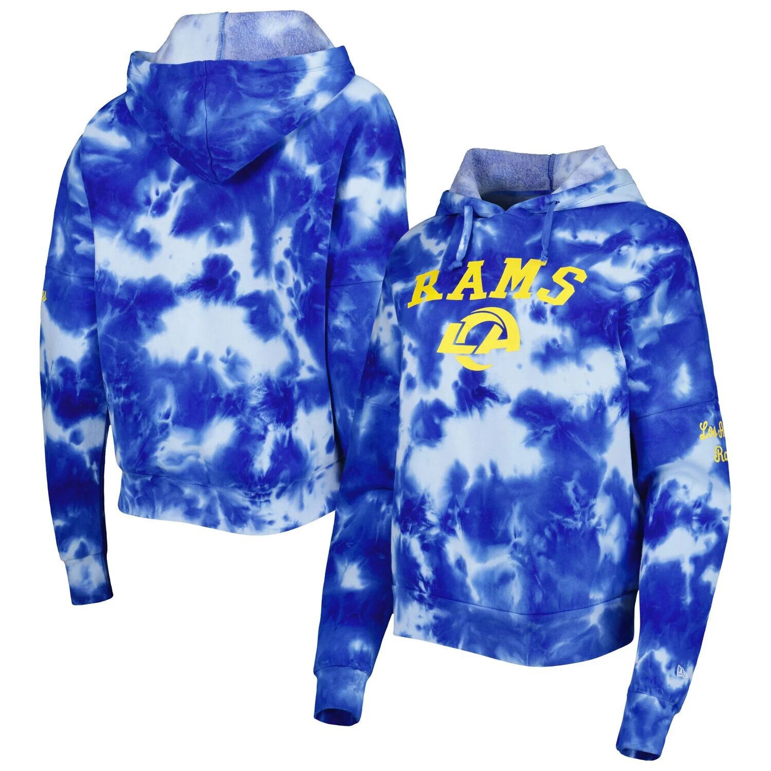 Женский флисовый пуловер с капюшоном New Era Royal Los Angeles Rams Cloud Dye New Era
Женский флисовый пуловер с капюшоном New Era Royal Los Angeles Rams Cloud Dye New Era