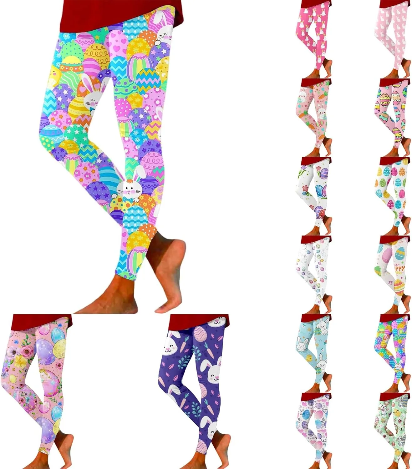 Леггинсы для женщин Easter Eggs Printed с эффектом подтяжки
Леггинсы для женщин Easter Eggs Printed с эффектом подтяжки
