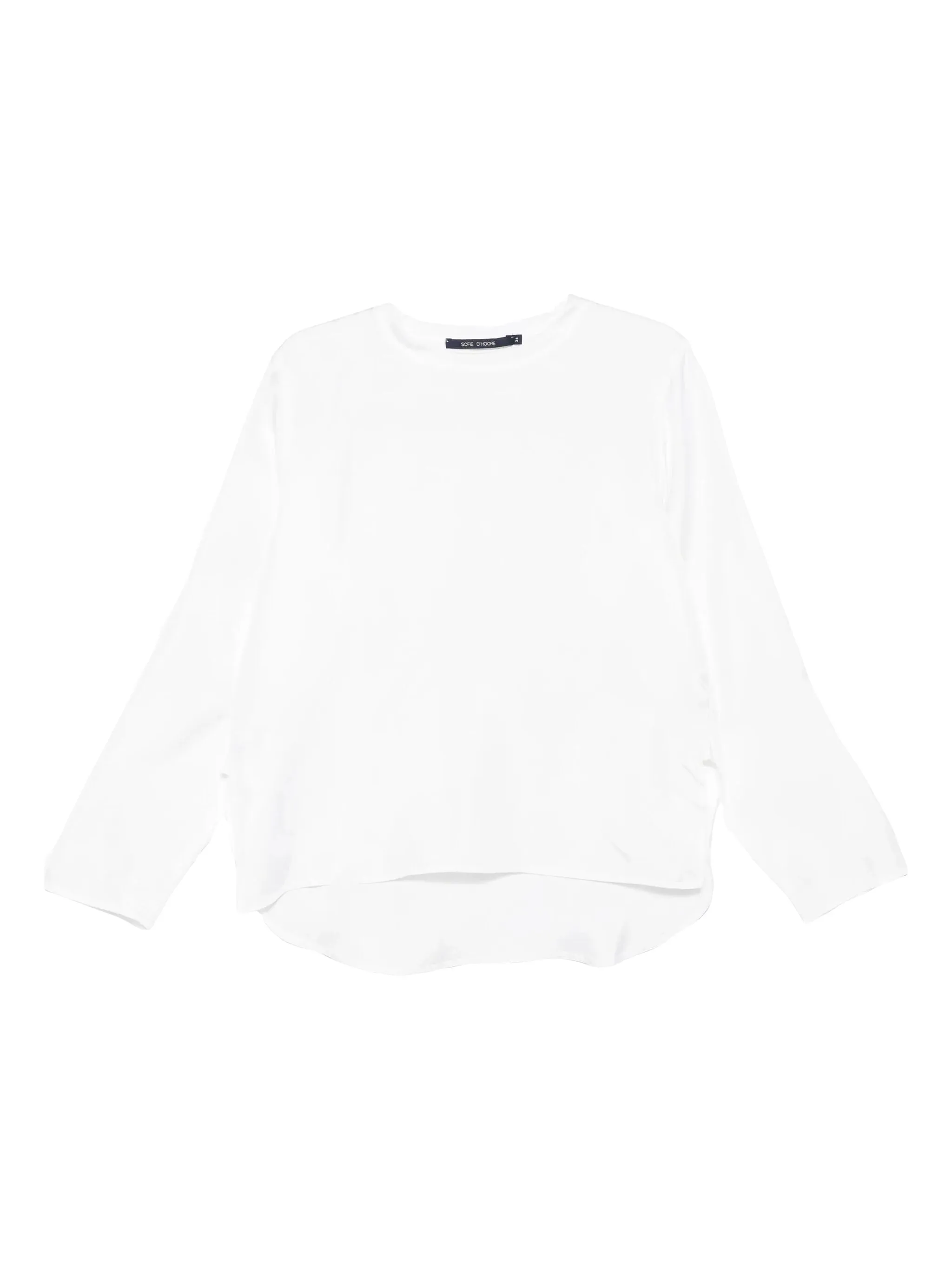 Атласная блузка с длинными рукавами Sofie D'Hoore, белый
Атласная блузка с длинными рукавами Sofie D'Hoore, белый