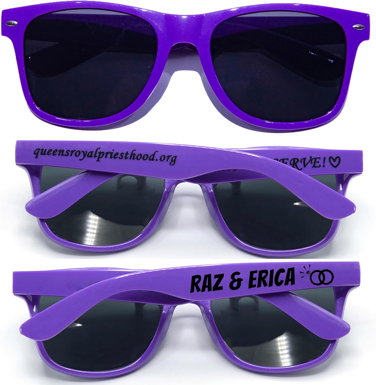 20 штук солнцезащитных очков с индивидуальным дизайном, сувениры для вечеринок, свадеб, гостей, музыкальных мероприятий, дней рождения, девичников, подружек невесты, выпускных вечеров 2024 года (фиолетовые) GZLDGIFTS, Purple
20 штук солнцезащитных очков с индивидуальным дизайном, сувениры для вечеринок, свадеб, гостей, музыкальных мероприятий, дней рождения, девичников, подружек невесты, выпускных вечеров 2024 года (фиолетовые) GZLDGIFTS, Purple