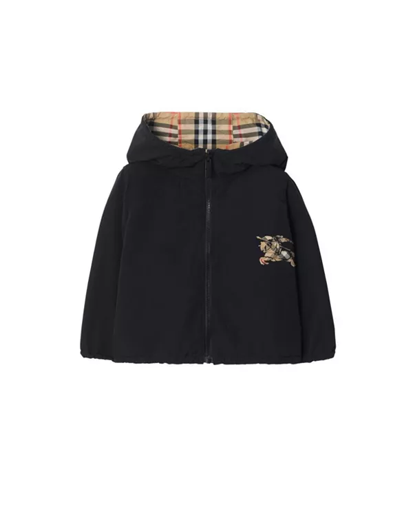 Двусторонняя клетчатая куртка с капюшоном для мальчиков - для малышей и детей младшего возраста. Burberry, бежевый
Двусторонняя клетчатая куртка с капюшоном для мальчиков - для малышей и детей младшего возраста. Burberry, бежевый