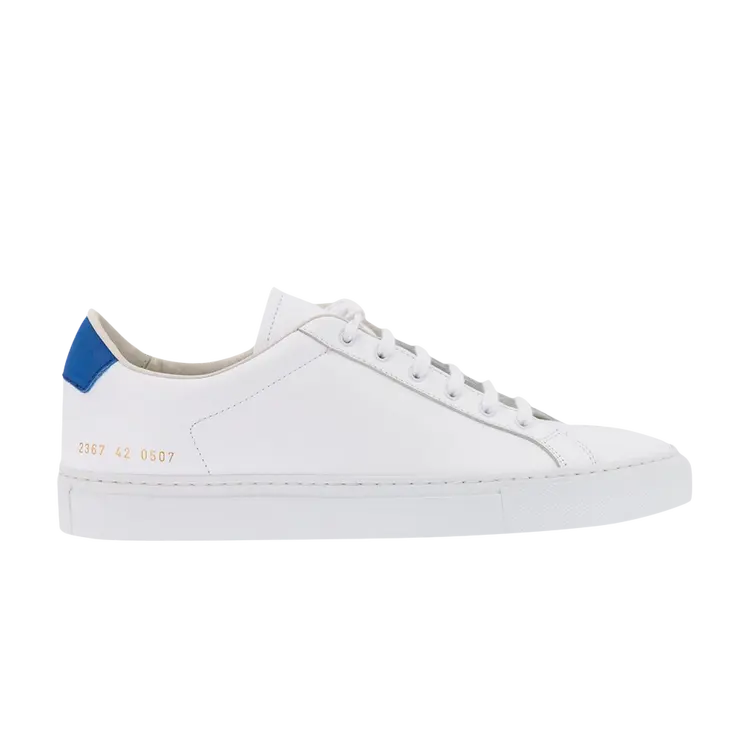 Кроссовки Common Projects Retro Low 'White Blue', белый
Кроссовки Common Projects Retro Low 'White Blue', белый