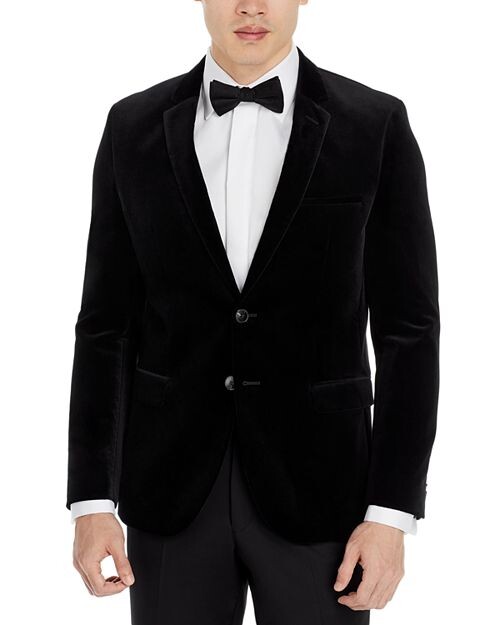 Арти Бархатный пиджак очень узкого кроя HUGO, цвет Black
Арти Бархатный пиджак очень узкого кроя HUGO, цвет Black