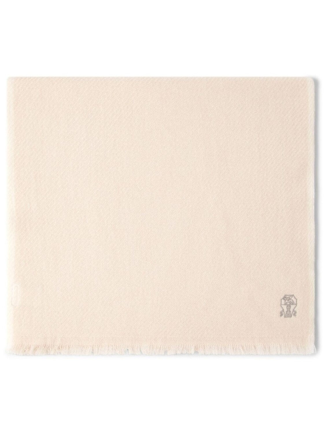 Шарф Brunello Cucinelli с вышитым логотипом, серый
Шарф Brunello Cucinelli с вышитым логотипом, серый