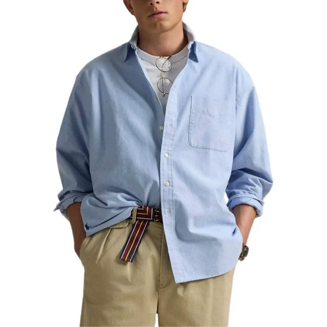 Мужская рубашка Polo Ralph Lauren, голубой
Мужская рубашка Polo Ralph Lauren, голубой