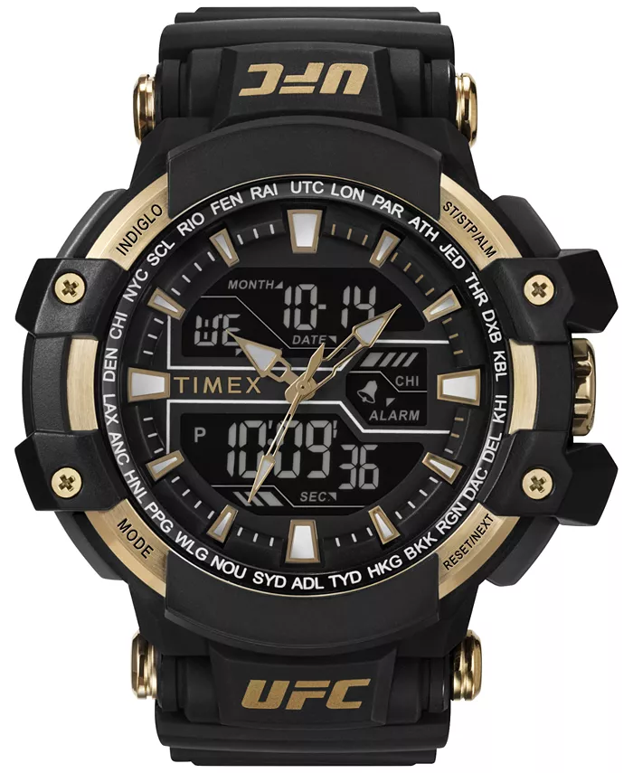 Мужские часы UFC Combat Analog-Digital Black Resin, 53 мм Timex
Мужские часы UFC Combat Analog-Digital Black Resin, 53 мм Timex