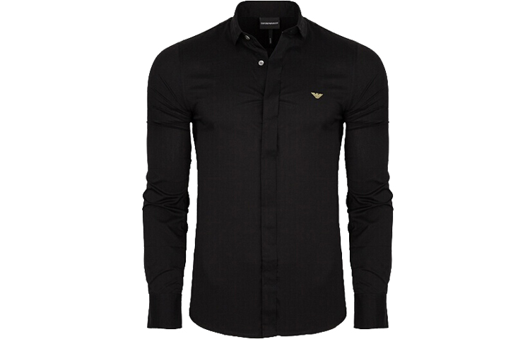 EMPORIO ARMANI Мужская черная рубашка
EMPORIO ARMANI Мужская черная рубашка