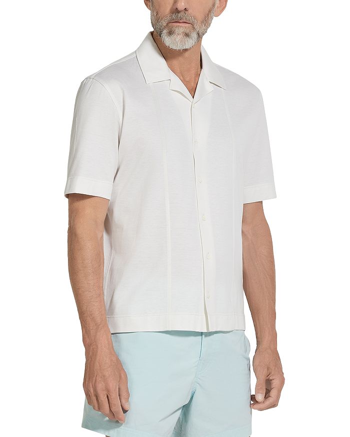 Хлопковая и шёлковая рубашка ZEGNA, белый
Хлопковая и шёлковая рубашка ZEGNA, белый