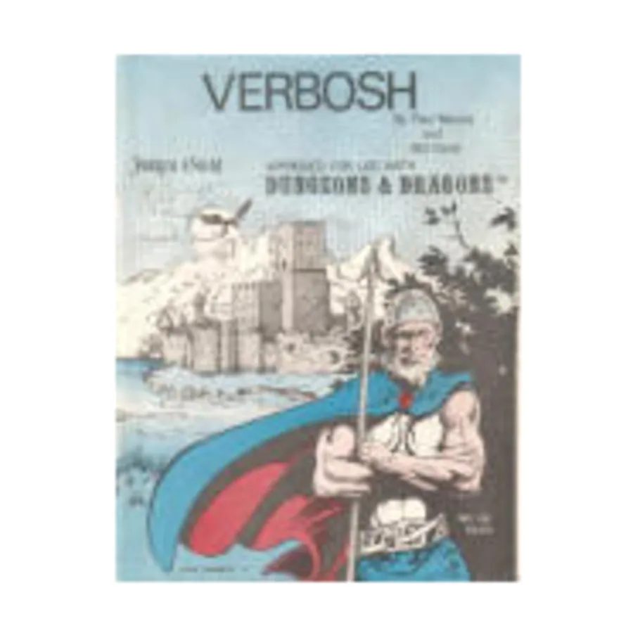 Модуль Verbosh (1st Printing), Dungeons & Dragons Fantasy Modules (T - V) (Judges Guild)
Модуль Verbosh (1st Printing), Dungeons & Dragons Fantasy Modules (T - V) (Judges Guild)