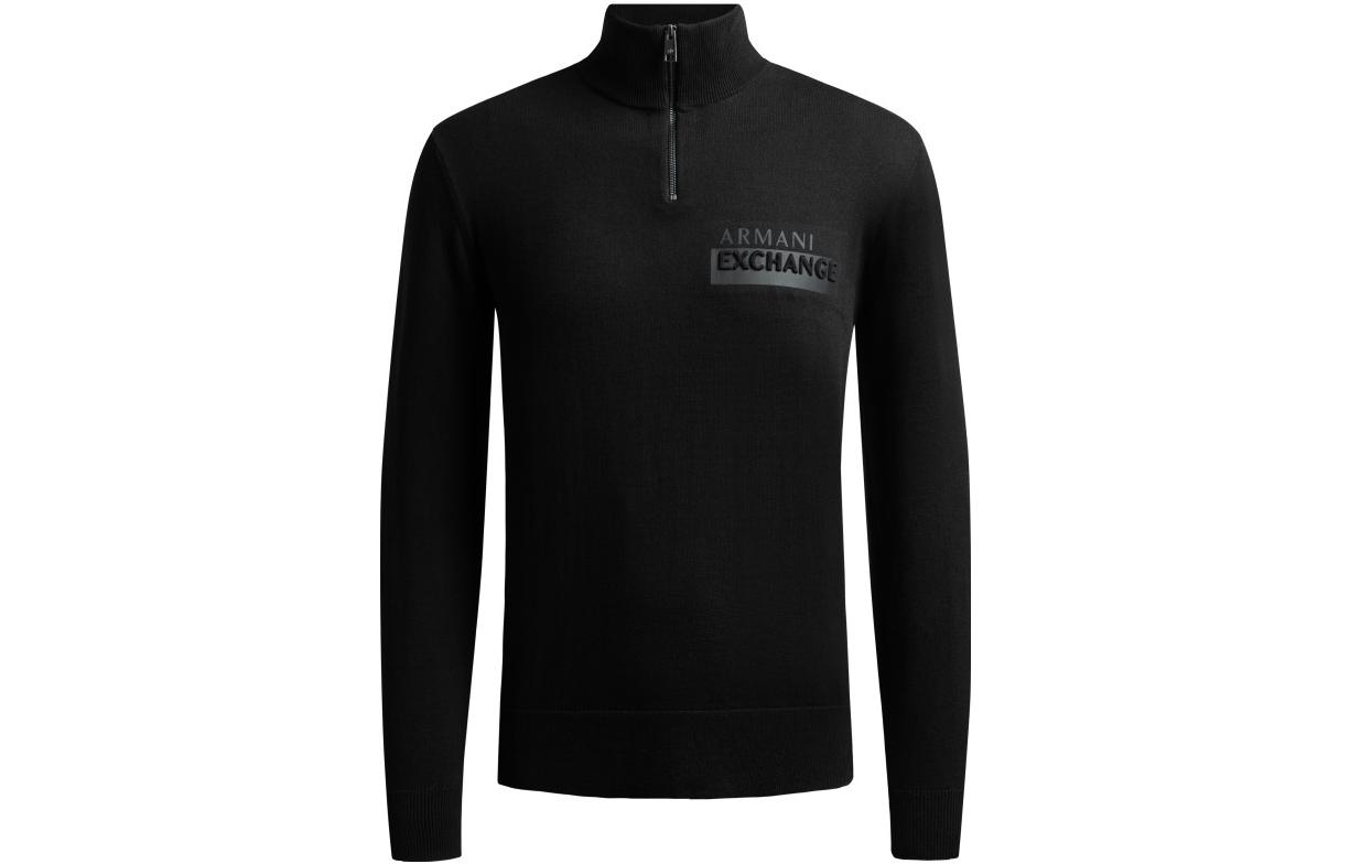 Трикотажный свитер AE FW22 ARMANI EXCHANGE, черный
Трикотажный свитер AE FW22 ARMANI EXCHANGE, черный