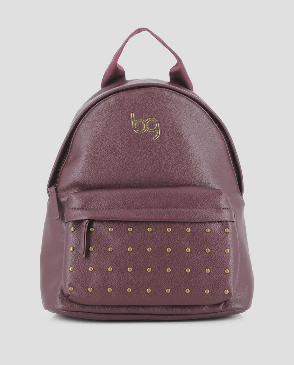 Женский рюкзак с передним карманом с заклепками Blogger, бордовый
Женский рюкзак с передним карманом с заклепками Blogger, бордовый