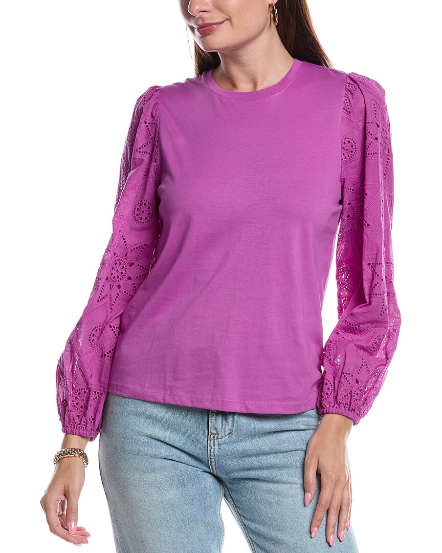 Джонни Вас Нора Легкая Футболка Johnny Was, фиолетовый
Джонни Вас Нора Легкая Футболка Johnny Was, фиолетовый