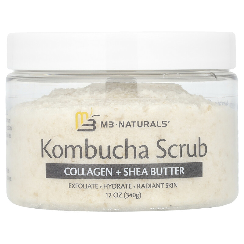 M3 Naturals, Скраб с комбуча, 340 г (12 унций)
M3 Naturals, Скраб с комбуча, 340 г (12 унций)