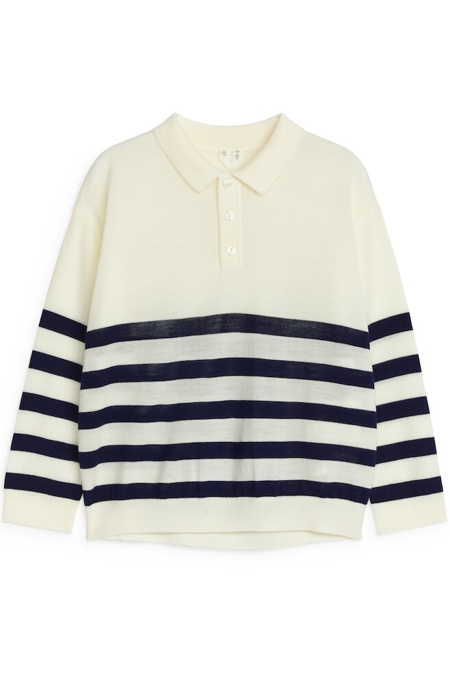 Свитер-Поло Arket, белый
Свитер-Поло Arket, белый