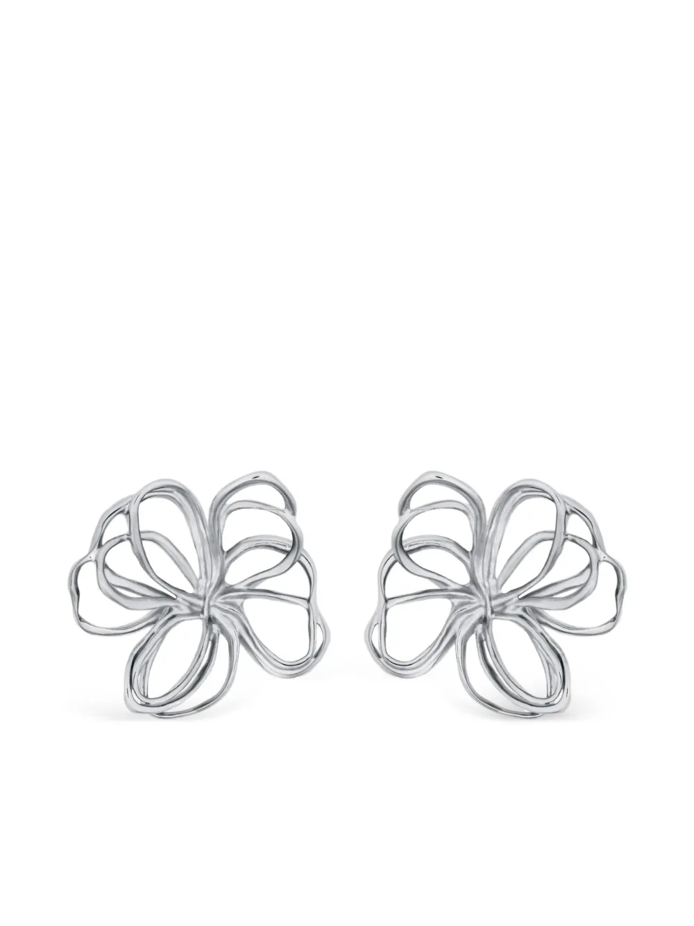 Серьги-подвески в форме цветов Oscar De La Renta, серебристый
Серьги-подвески в форме цветов Oscar De La Renta, серебристый