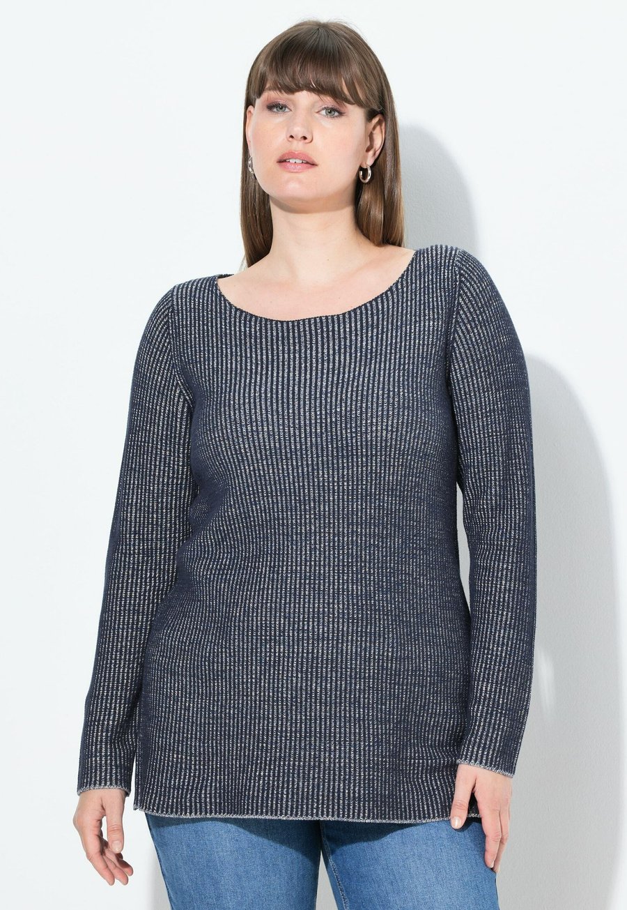 Джемпер Ulla Popken TWO-TONE, Marine/Dark Blue
Джемпер Ulla Popken TWO-TONE, Marine/Dark Blue