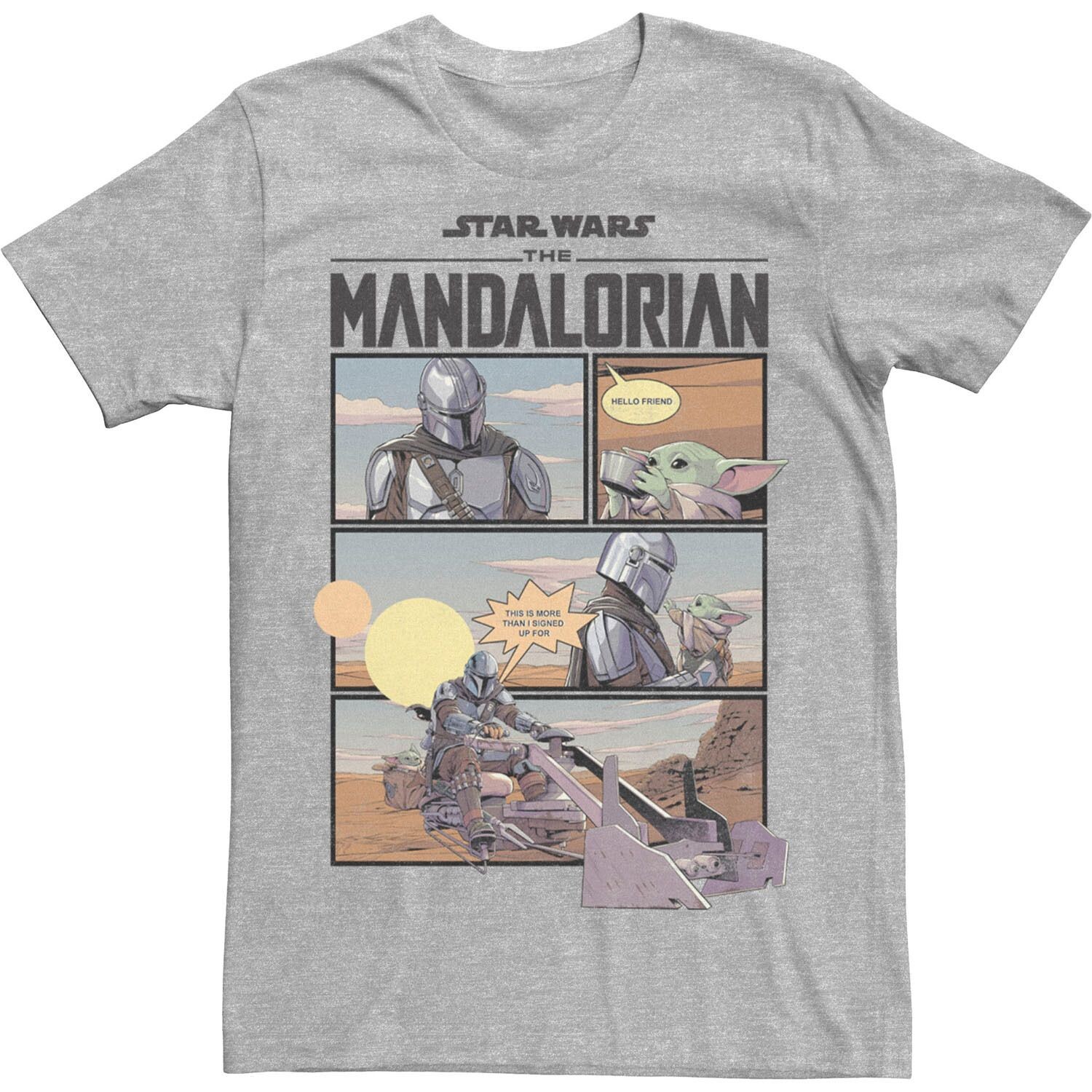 Мужская футболка Star Wars The Mandalorian Mando Comic Boxed Up Licensed Character
Мужская футболка Star Wars The Mandalorian Mando Comic Boxed Up Licensed Character