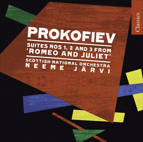 CD диск Prokofiev / Scottish National Orchestra / Jarvi: Suites Nos 1 2 & 3
CD диск Prokofiev / Scottish National Orchestra / Jarvi: Suites Nos 1 2 & 3