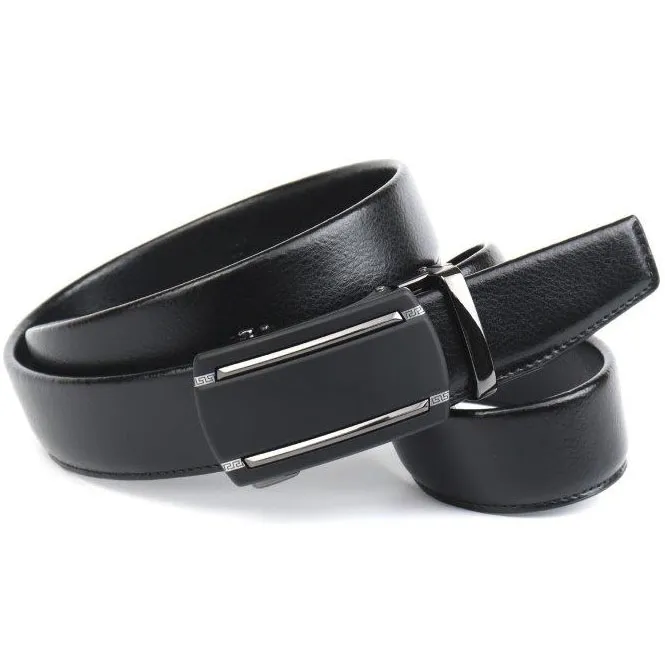 Кожаный ремень Anthony Crown Anthoni Crown, черный 
Кожаный ремень Anthony Crown Anthoni Crown, черный