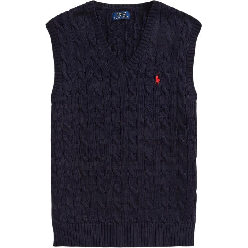 Вязаный майка из хлопка Polo Ralph Lauren, синий
Вязаный майка из хлопка Polo Ralph Lauren, синий