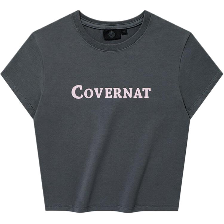 Обычная футболка женская COVERNAT, серый
Обычная футболка женская COVERNAT, серый