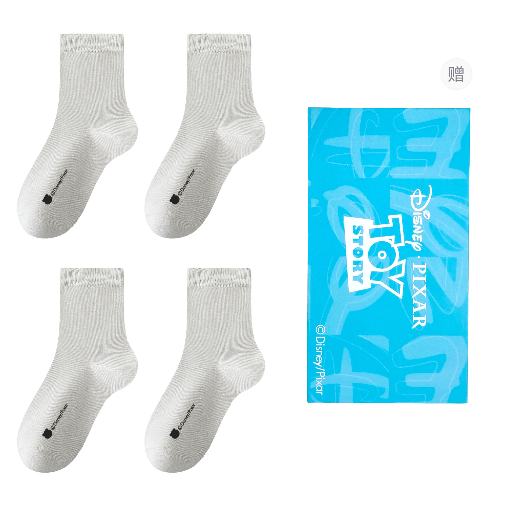 Женские носки Crew 4 пары Disney, светло-серый
Женские носки Crew 4 пары Disney, светло-серый