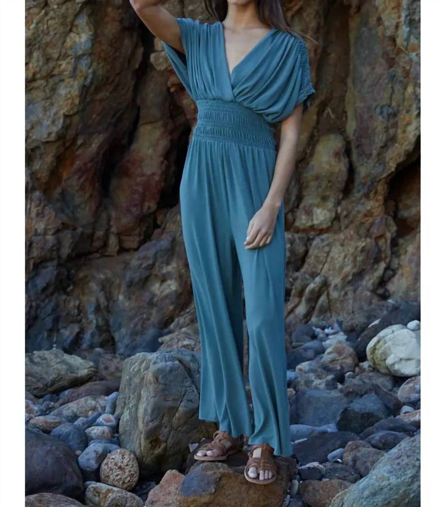 Алесси Комбинезон в синем By Together
Алесси Комбинезон в синем By Together