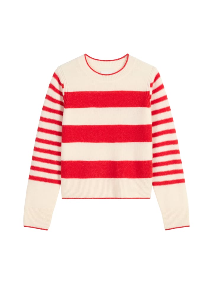 Marc O'Polo Обычный полосатый свитер кремового цвета
Marc O'Polo Обычный полосатый свитер кремового цвета