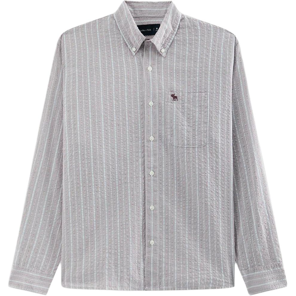 Серая мужская рубашка Abercrombie&Fitch, серый
Серая мужская рубашка Abercrombie&Fitch, серый