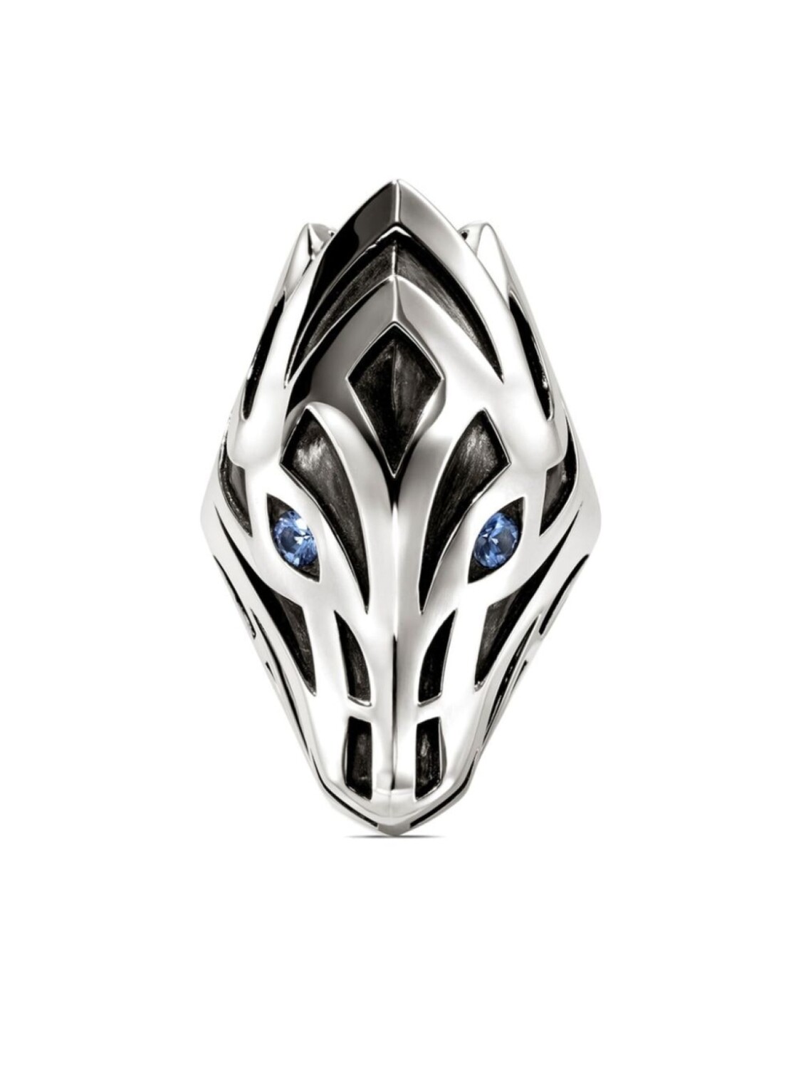 Кольцо Naga из стерлингового серебра с сапфиром John Hardy, серебряный
Кольцо Naga из стерлингового серебра с сапфиром John Hardy, серебряный