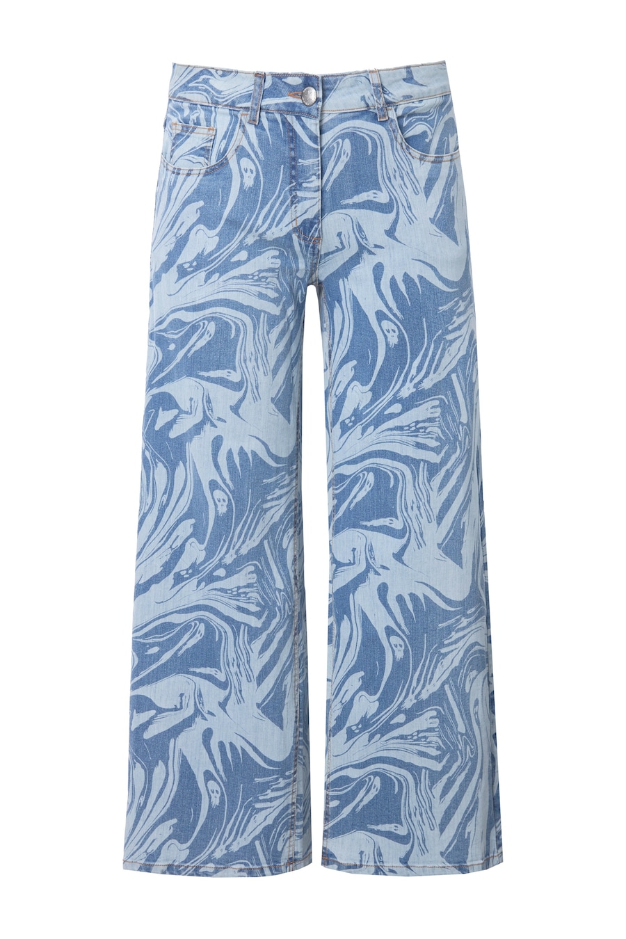 Джинсы с широкими штанинами Angel of Style, светло-голубой
Джинсы с широкими штанинами Angel of Style, светло-голубой