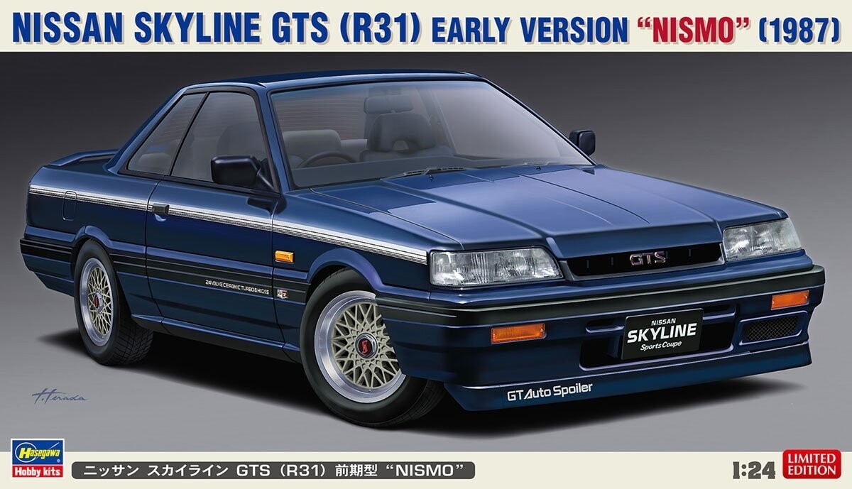 Hasegawa 20378 Nissan Skyline GTS (R31) Early Ver. 1/24 Inna marka
Hasegawa 20378 Nissan Skyline GTS (R31) Early Ver. 1/24 Inna marka