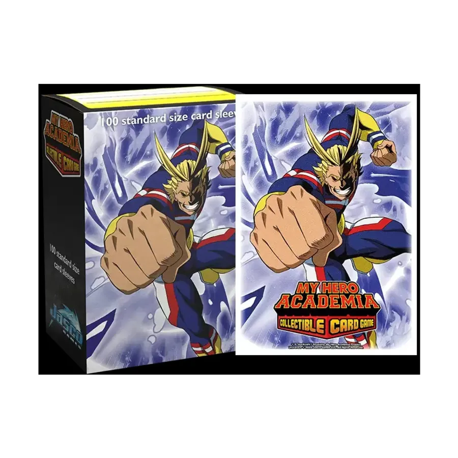 Стандартные обложки с рисунками — Моя геройская академия, All Might Punch (100), Dragon Shield - Card Sleeves - Standard Art
Стандартные обложки с рисунками — Моя геройская академия, All Might Punch (100), Dragon Shield - Card Sleeves - Standard Art